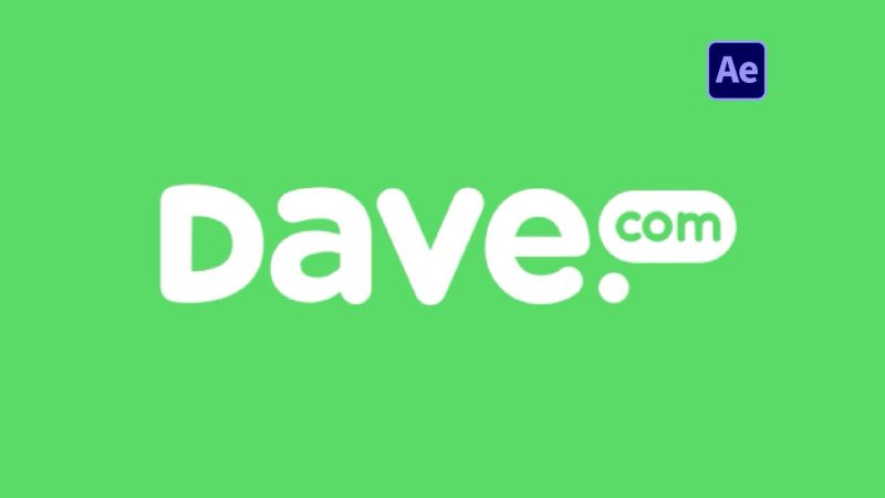 Dave动态logo动画-太阳鸽鸽资源站