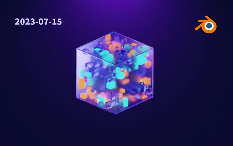 Blender几何节点循环动画-太阳鸽鸽资源站