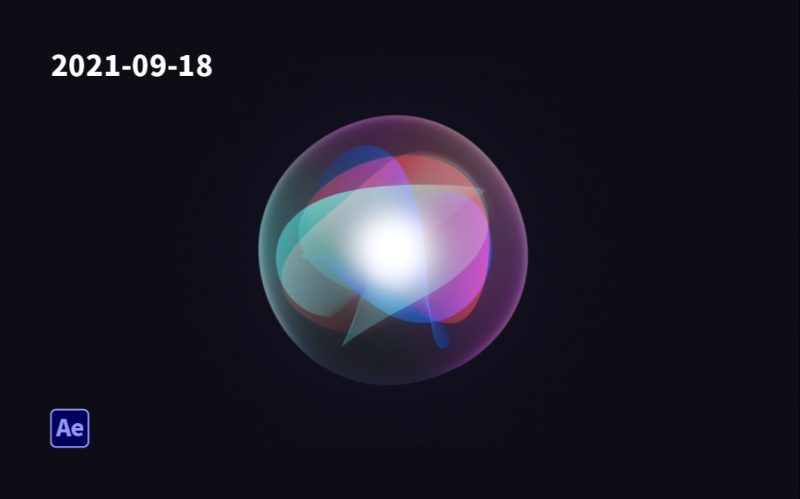 Siri全状态循环动效-太阳鸽鸽资源站