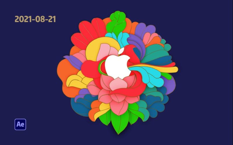 苹果中国风MG动画-太阳鸽鸽资源站