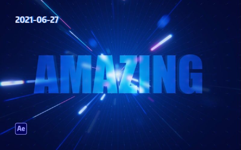 超酷粒子穿梭效果-太阳鸽鸽资源站