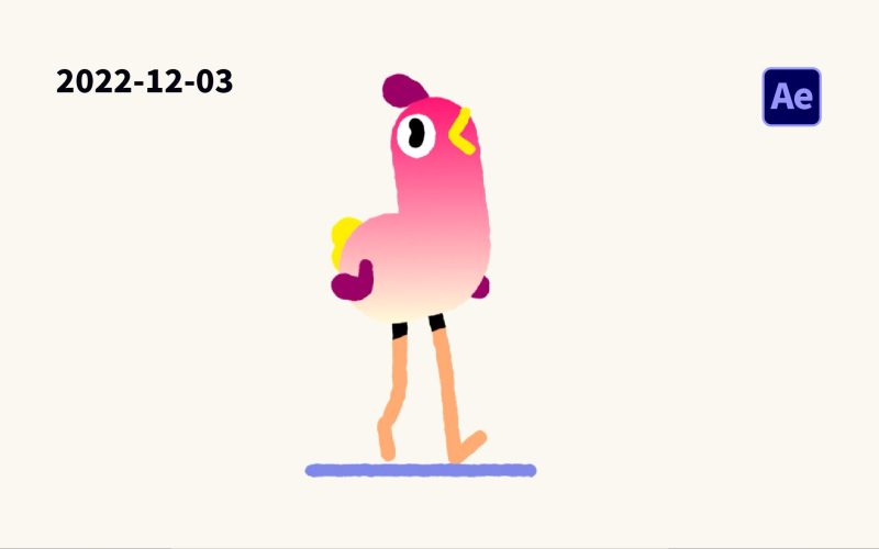 手绘逐帧风格动画-太阳鸽鸽资源站