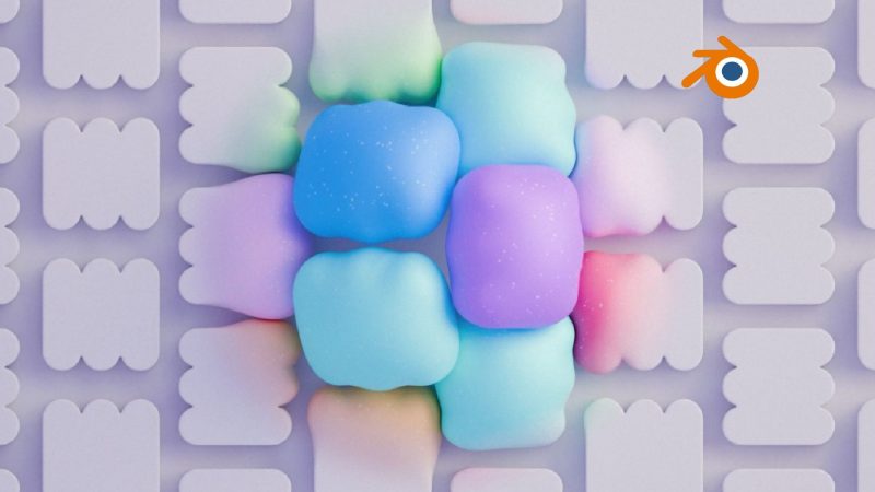 Blender扩散膨胀布料动画-太阳鸽鸽资源站