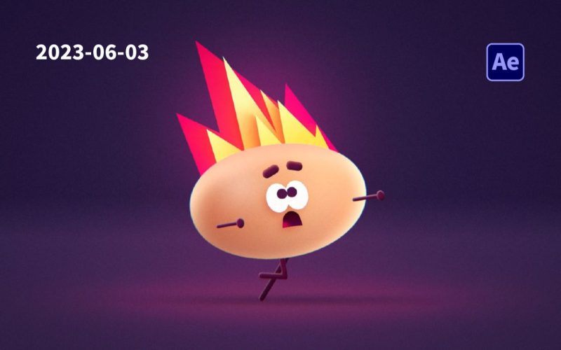 卡通奔跑MG动画-太阳鸽鸽资源站