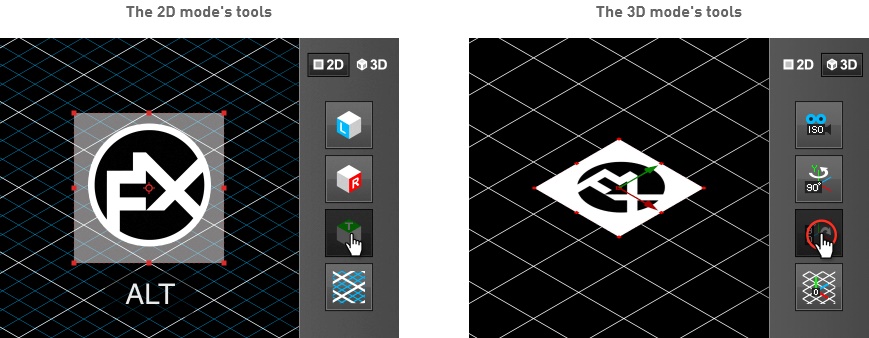 图片[2]-Isomatic FX V1.6.2 2D平面图形转三维空间透视效果插件-太阳鸽鸽资源站