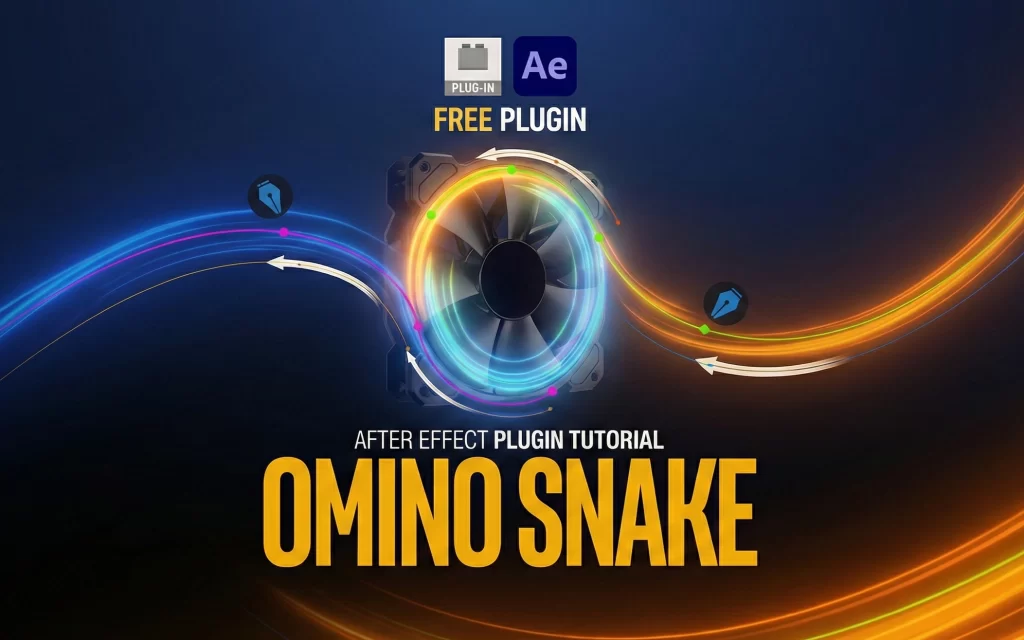 图片[1]-Omino Suite V2.1.41 Win 弯曲路径气流电流动画生成插件-太阳鸽鸽资源站