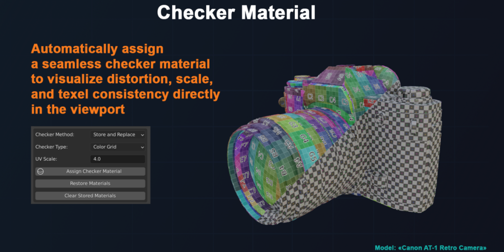 图片[1]-Texel Density Checker v2025.1.2 贴图大小密度分布控制工具-太阳鸽鸽资源站