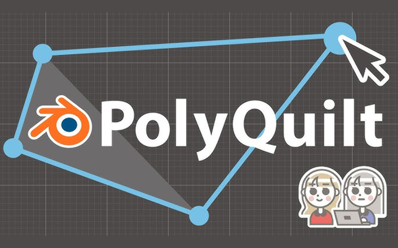 PolyQuilt 快捷建模插件-太阳鸽鸽资源站