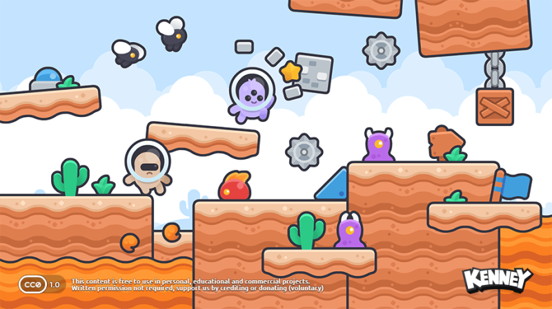 Kenney.nl 新平台游戏包-太阳鸽鸽资源站