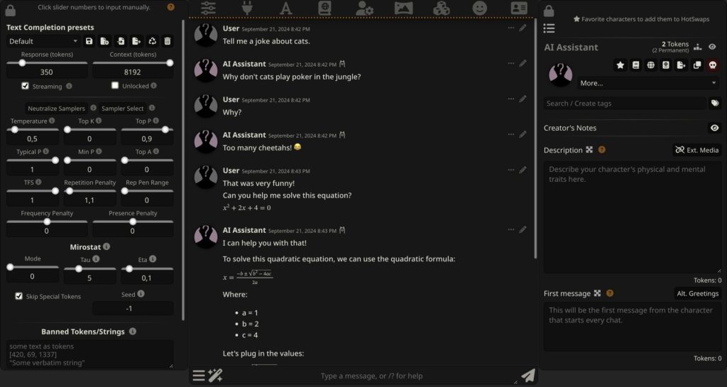 图片[1]-SillyTavern（酒馆）-本地 AI 聊天与角色扮演前端界面-太阳鸽鸽资源站