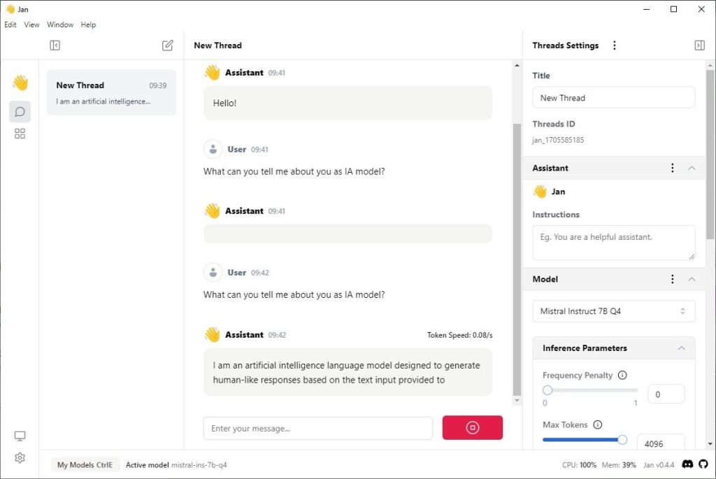 图片[1]-Jan AI-本地离线大语言模型（LLM）桌面客户端-太阳鸽鸽资源站
