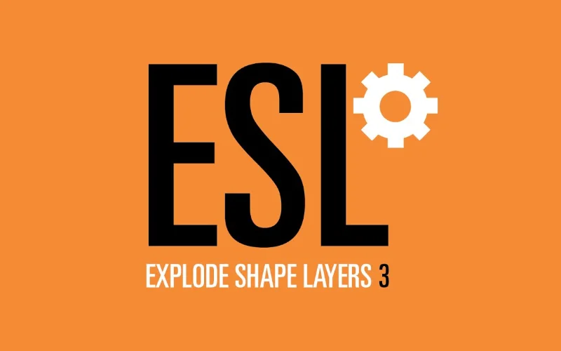 Explode Shape Layers v3.5.4b AE形状层分离合并管理脚本-太阳鸽鸽资源站