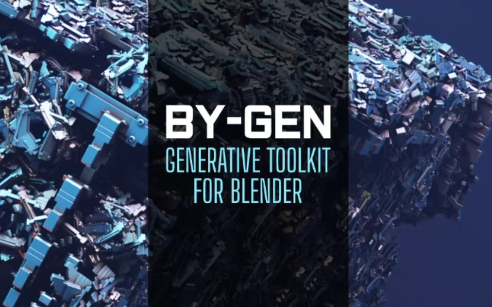 图片[1]-BY-GEN v9.2.1 for Blender 4.5 生成造型插件-太阳鸽鸽资源站